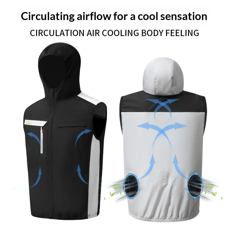Vest Cooling Fan Clothing Sleeveless