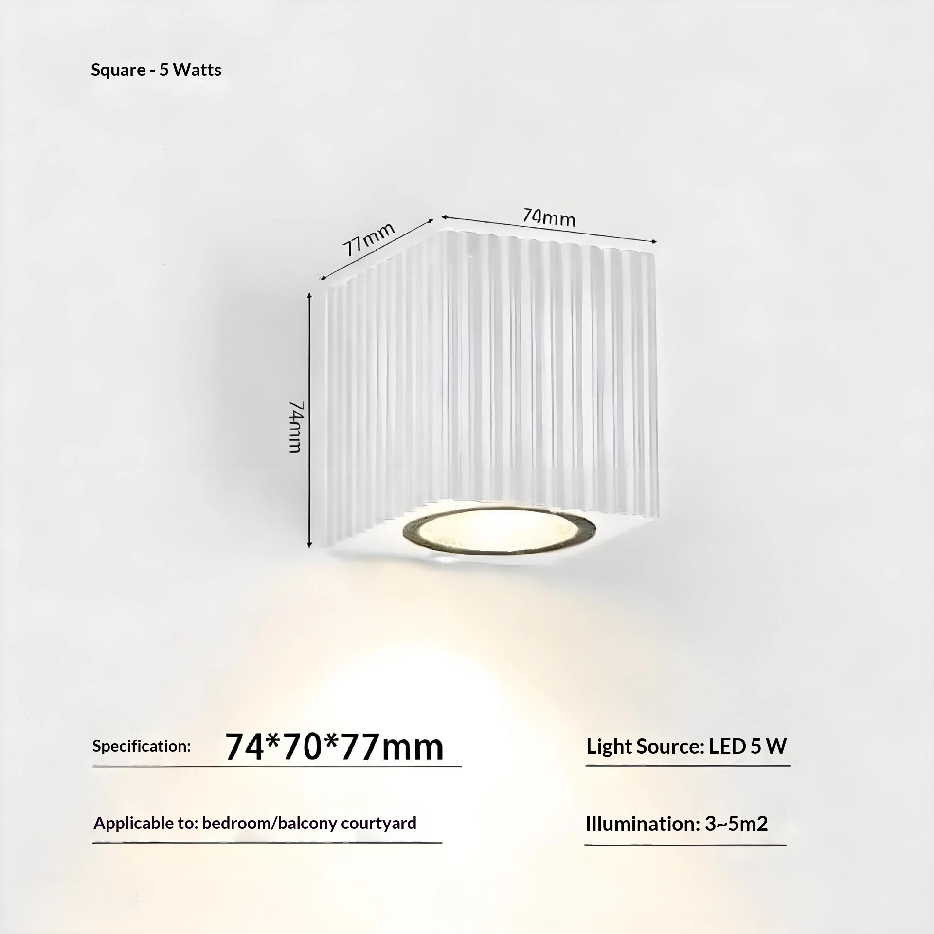 Simple Courtyard Wall Lamp For Fences And Walkways 3d1fb0b7 8dec 406a Ba85 9d983bcce392