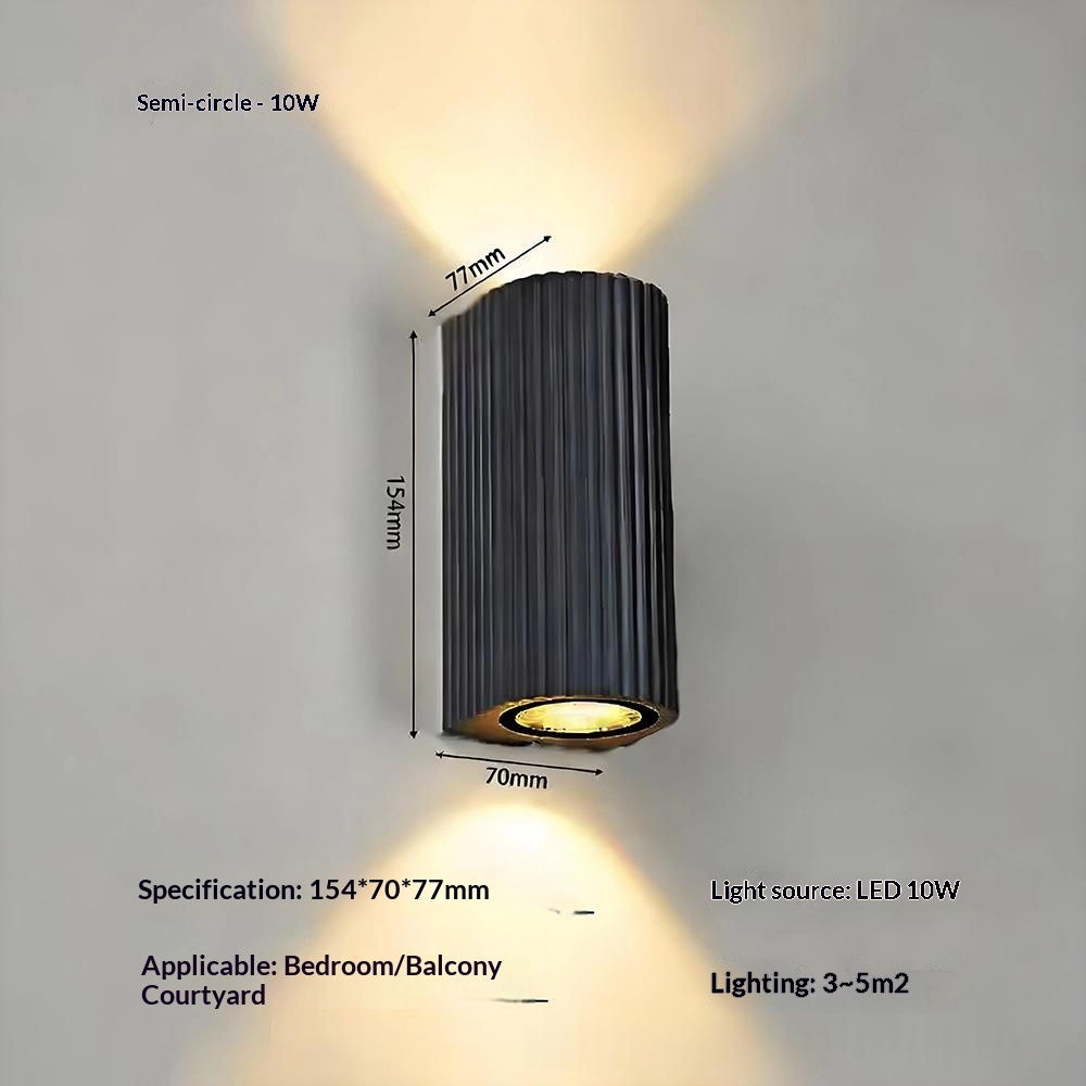 Simple Courtyard Wall Lamp For Fences And Walkways 9965154b 0655 4d57 993c 1ada76b6af78