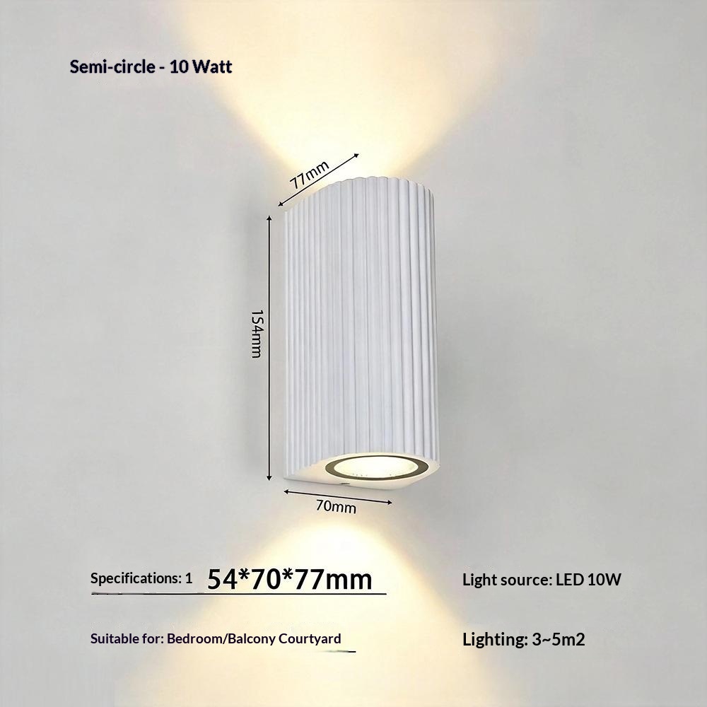 Simple Courtyard Wall Lamp For Fences And Walkways Caf21453 3569 4a38 92eb D85a0dca620e