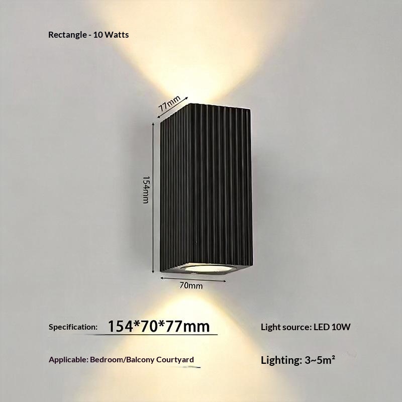 Simple Courtyard Wall Lamp For Fences And Walkways D261b669 5712 40c8 9ff7 5778e0bdba5b