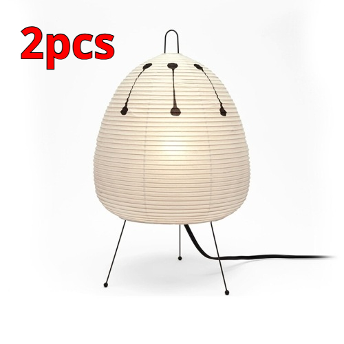 Japanese Style Rice Paper Living Room Bedroom Nordic Decorative Table Lamp
