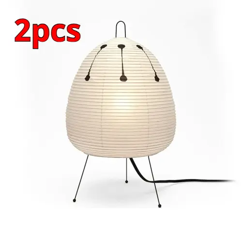 Japanese Style Rice Paper Living Room Bedroom Nordic Decorative Table Lamp