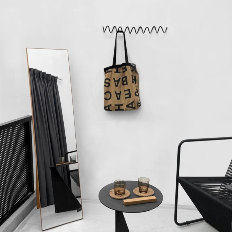 Wave Iron Wall Surface Clothes Hook