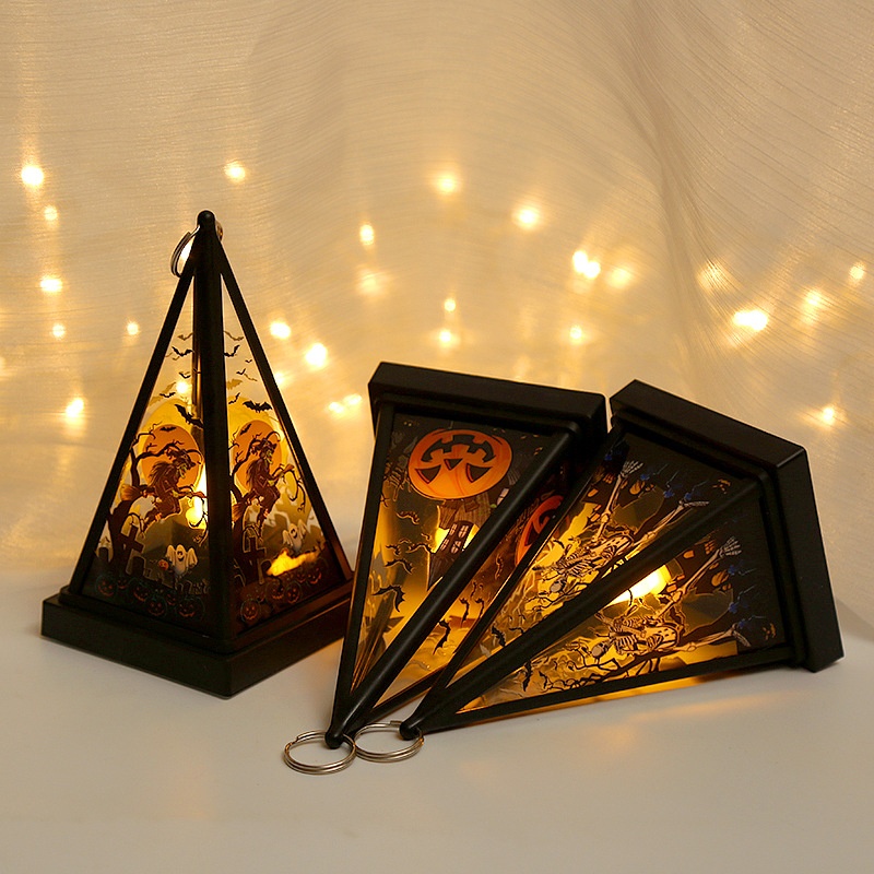 Halloween Witch Skull Nightlight | Portable LED Decor