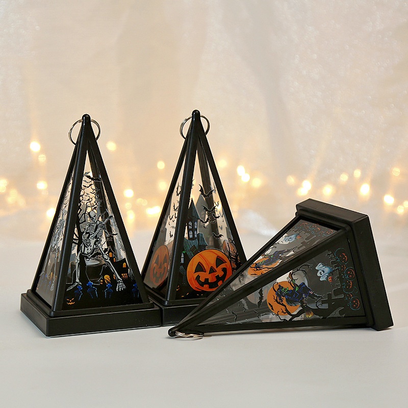 Halloween Witch Skull Nightlight | Portable LED Decor