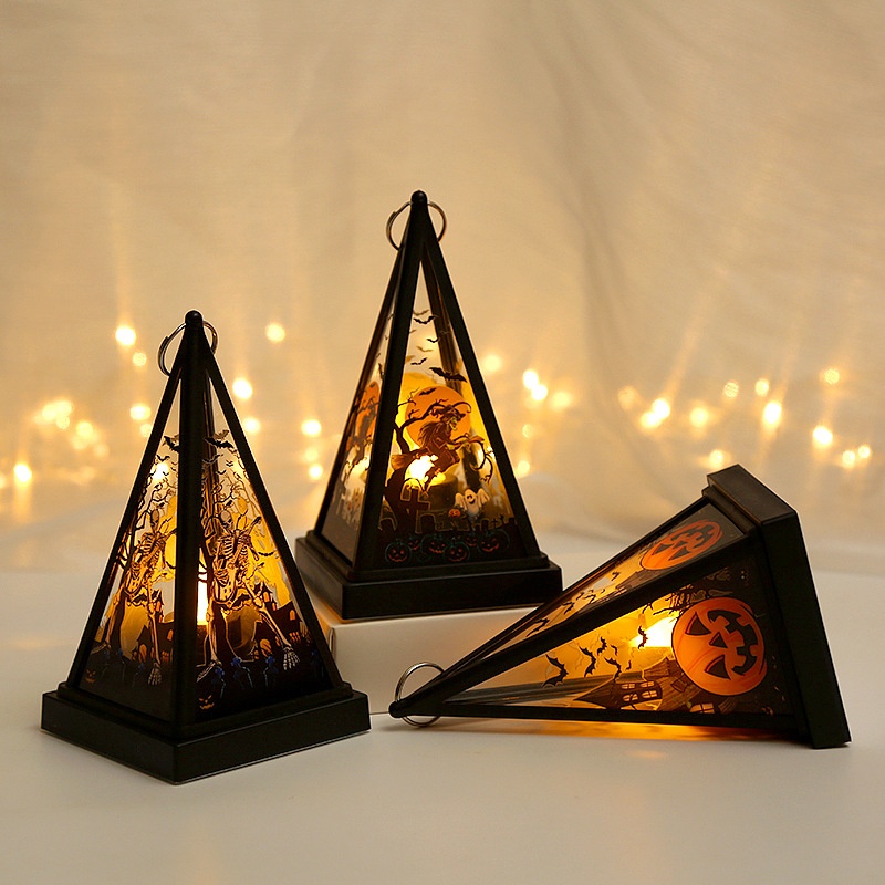Halloween Witch Skull Nightlight | Portable LED Decor