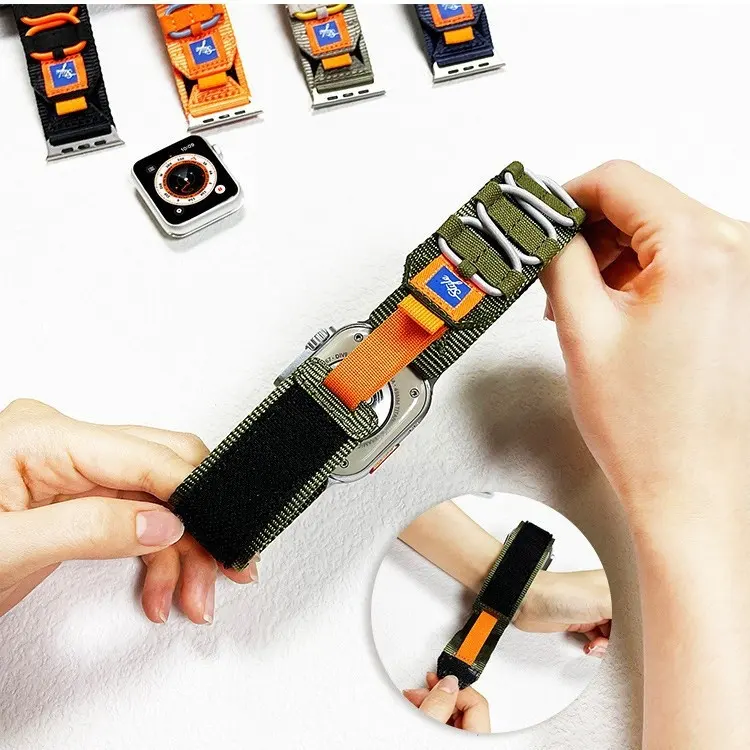 Nylon Mountain Woven Loop Watch Strap