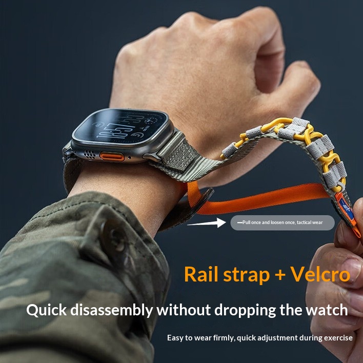 Nylon Mountain Woven Loop Watch Strap 3