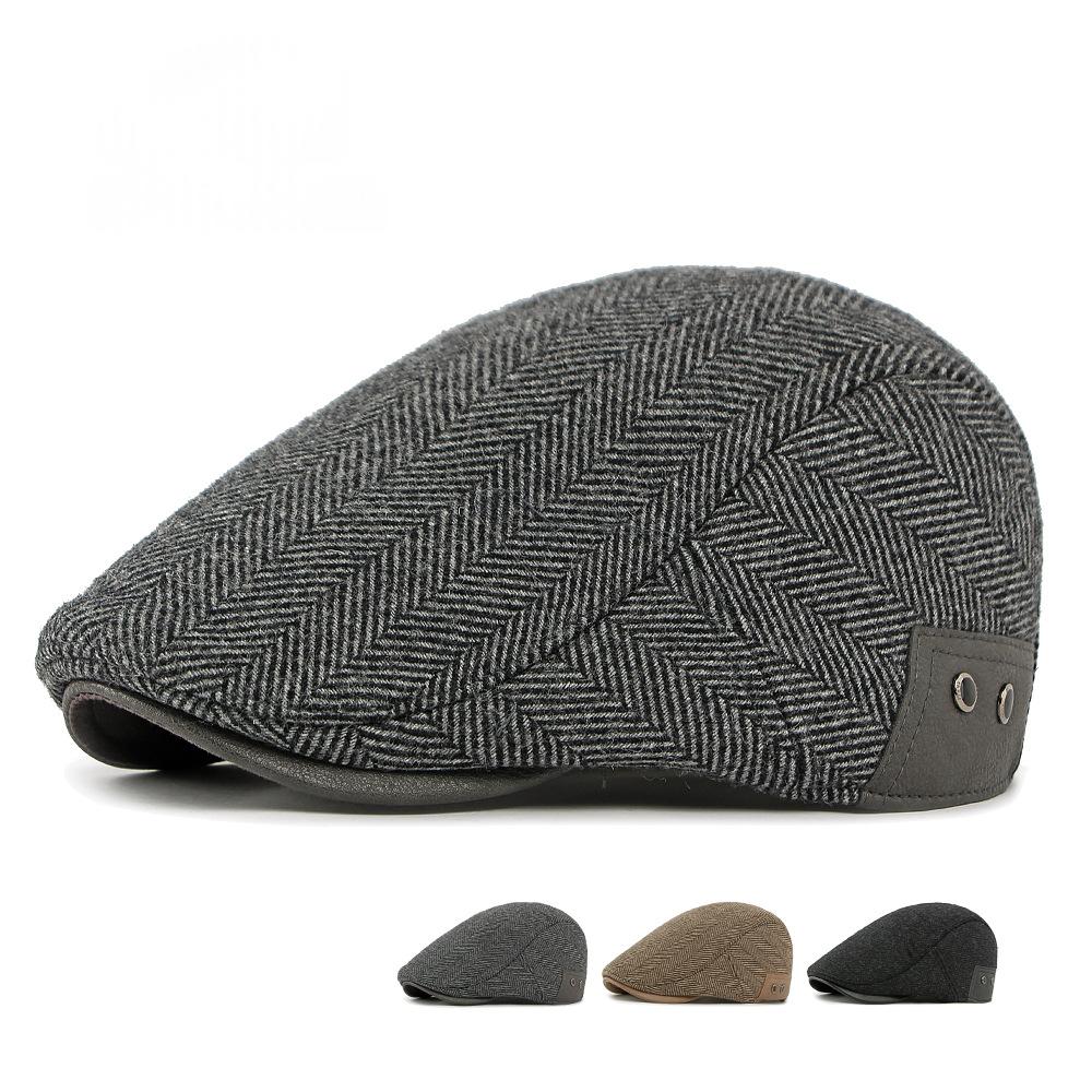 Winter Velvet-Lined Ear-Protecting Warm British-Style Vintage Beret