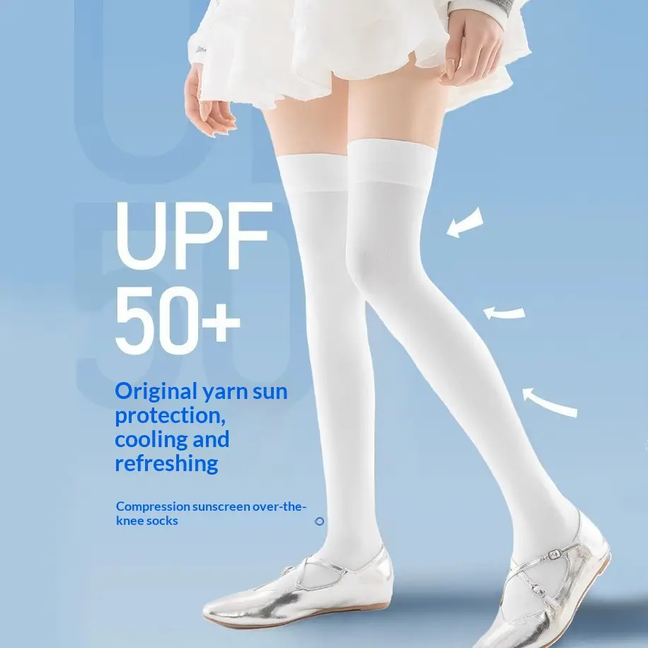 Spring Autumn Compression Stockings With Antislip Design