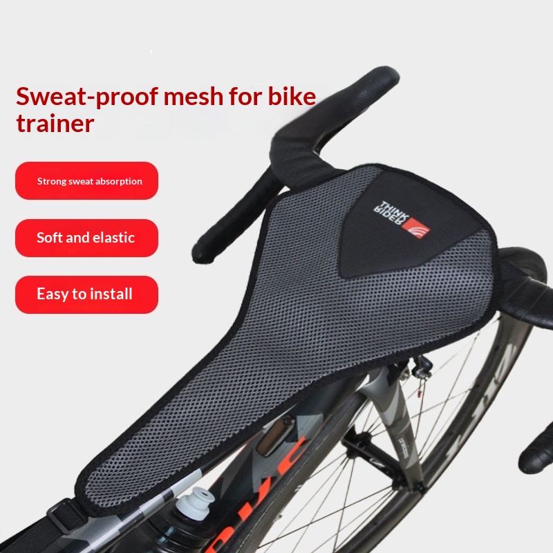 Cycling Trainer Sweat-proof Mesh Bike Sweat Guard Strip