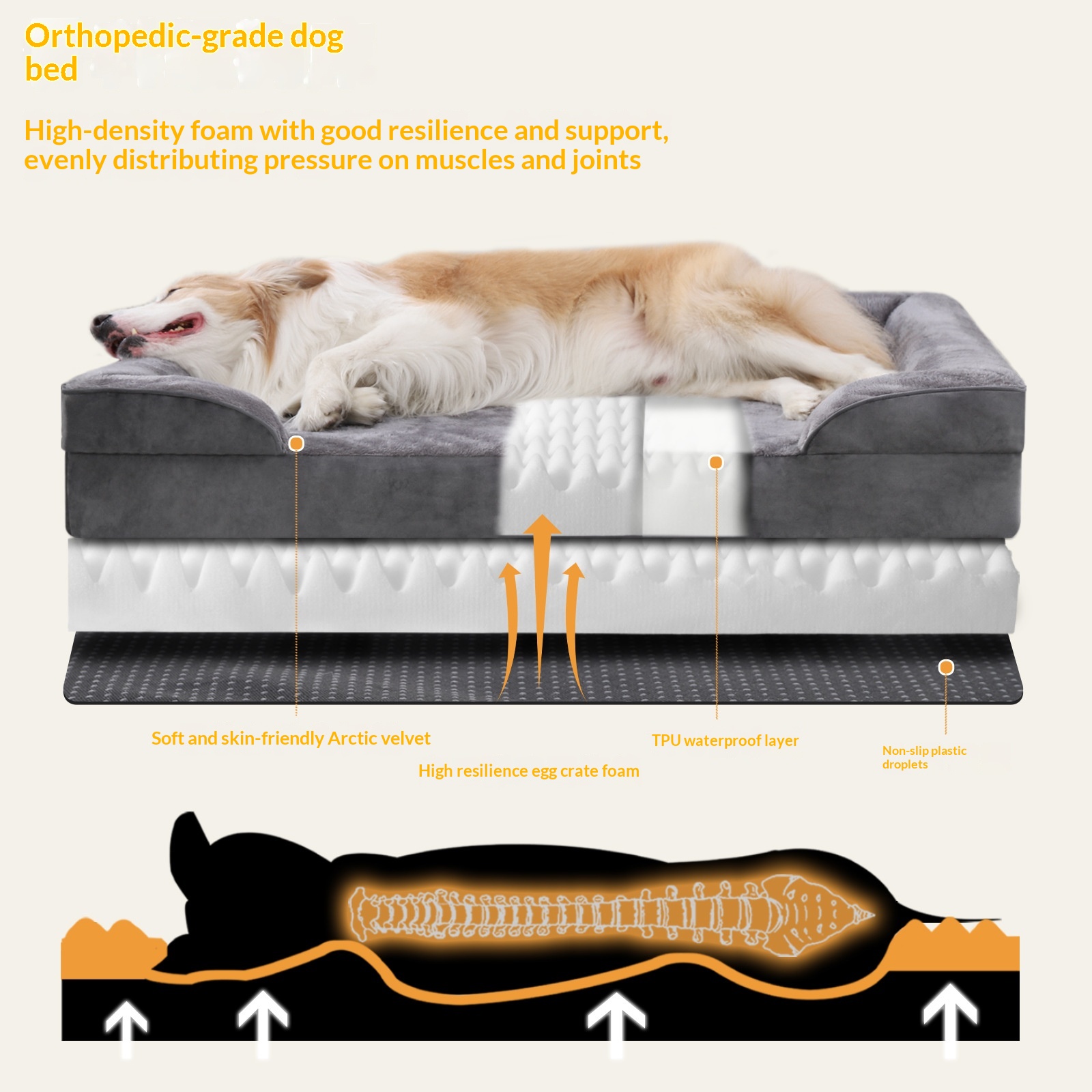 Warm Cat Bed Sponge Dog Removable And Washable Large Mat