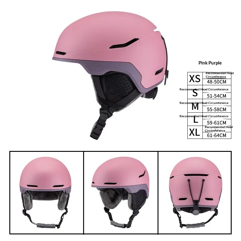 Outdoor Sports One-piece Design With Goggles And Helmet