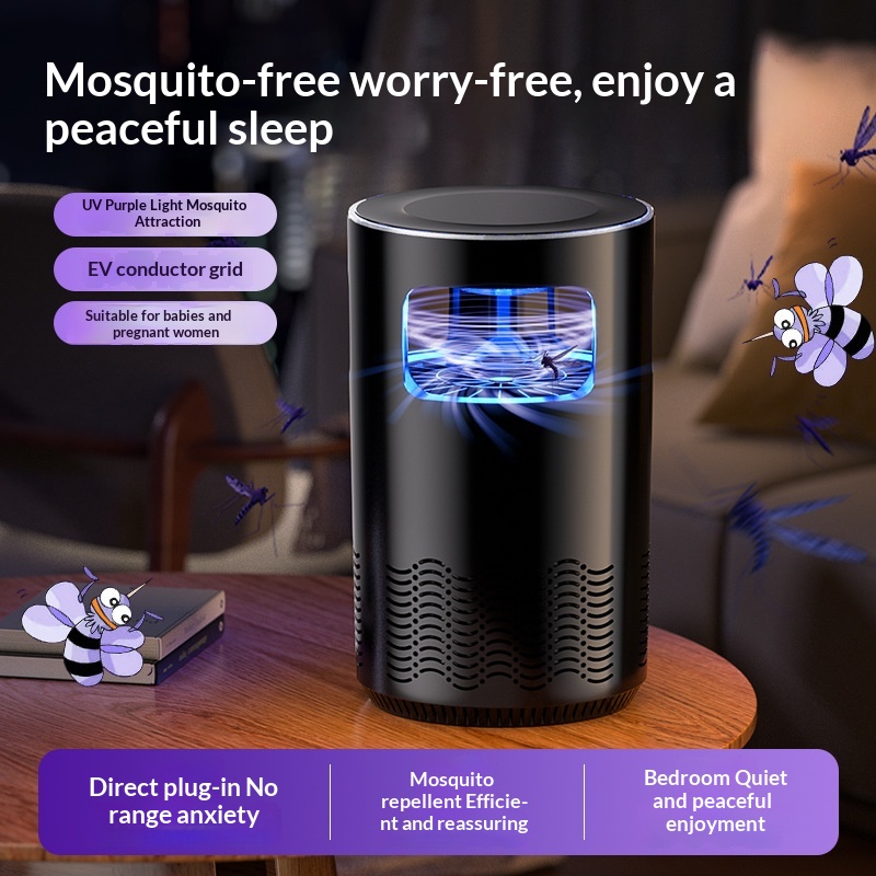 New Fan-suction Electric Fly-killing Lamp