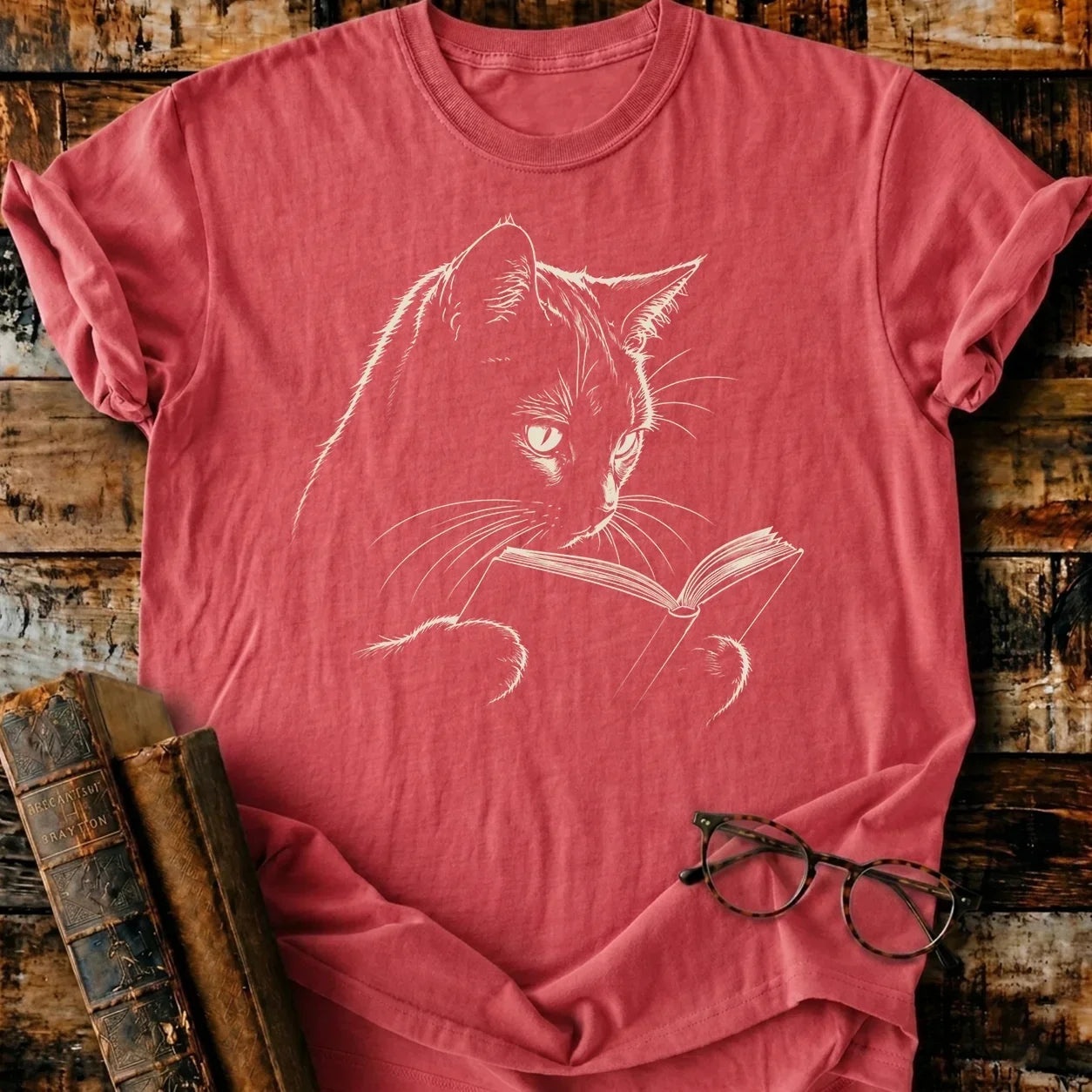 Summer Loose Short Sleeves T-shirt Men's And Women's Round Neck