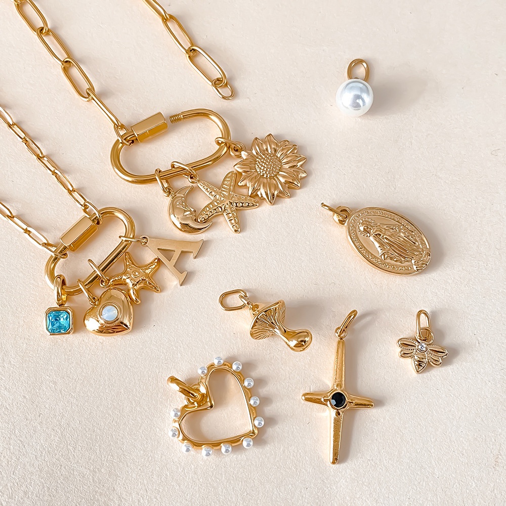 DIY Retro Fashion-Inspired Trendy Women's Necklace Series