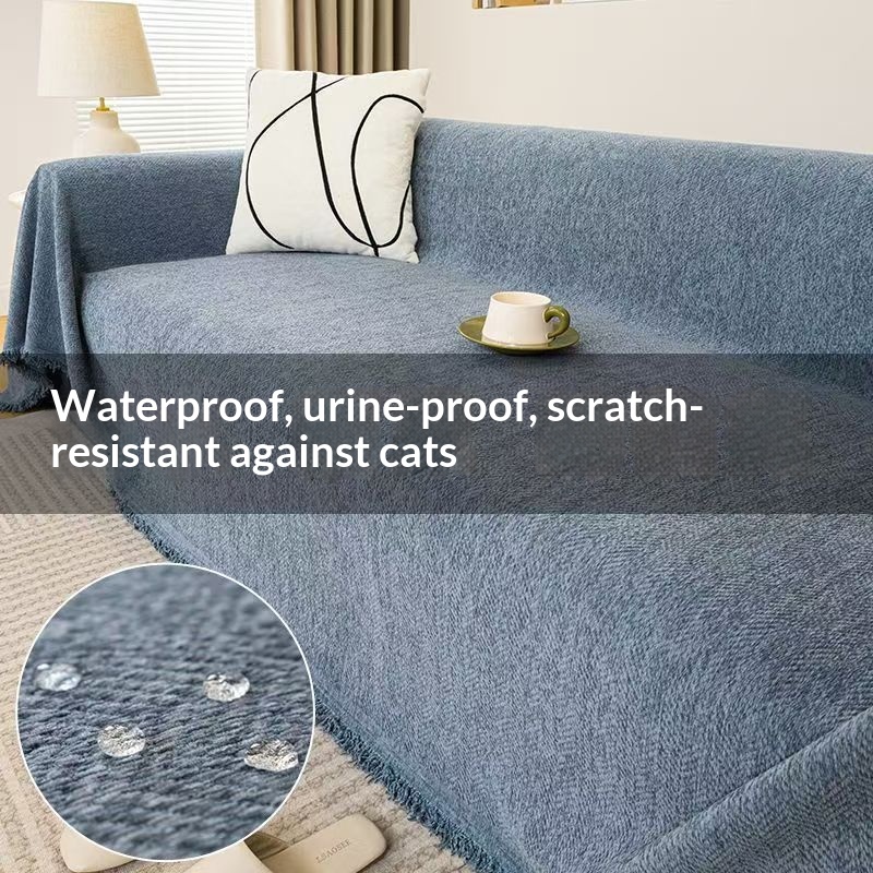 New Waterproof Herringbone Sofa Cover, Universal Full-Coverage Multi-Purpose Non-Slip Sofa Slipcover