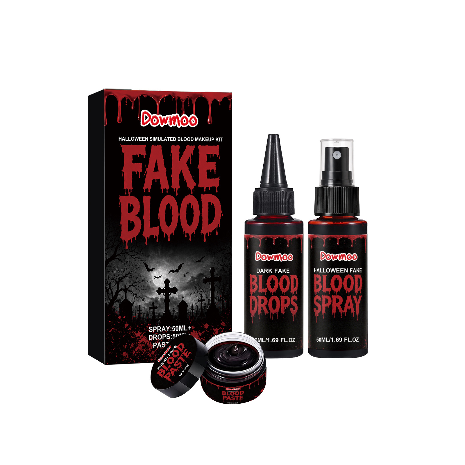 Simulated Blood Makeup Kit