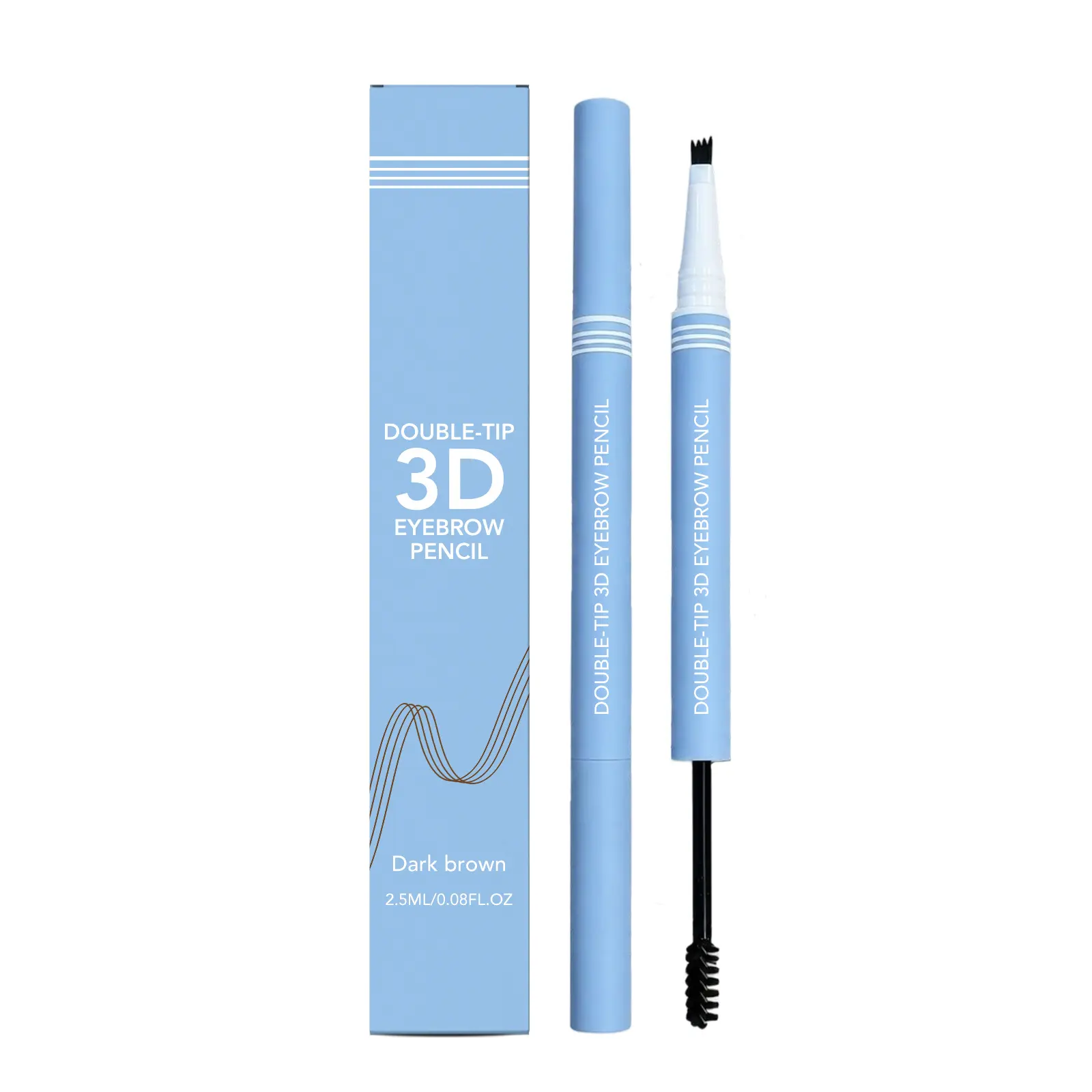 Double-headed 3D Eyebrow Pencil