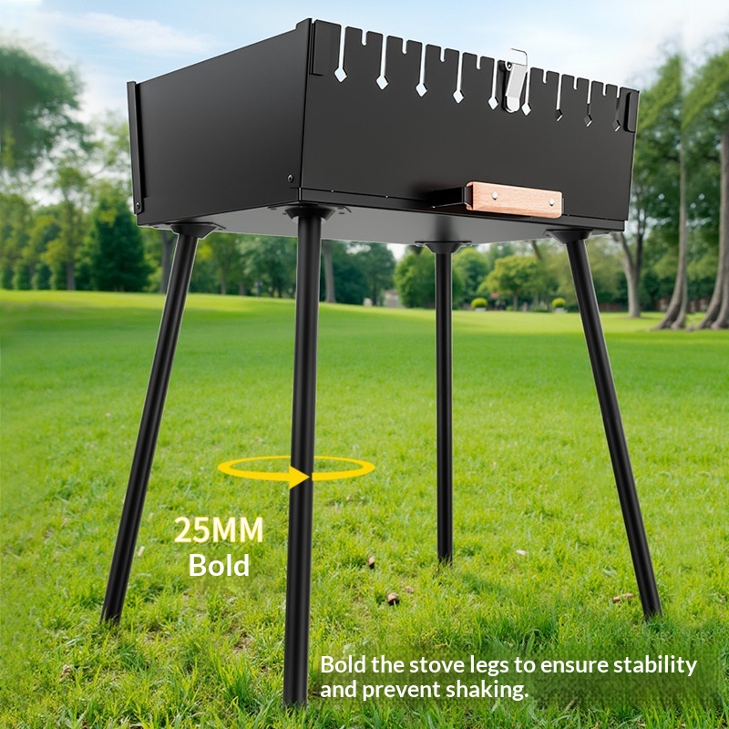 Outdoor Camping Household Charcoal Barbecue Grill