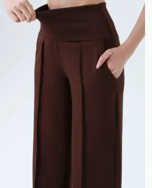 High-waisted Loose-fitting Wide-leg Womens Sweatpants