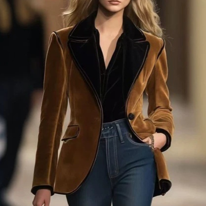 Early Spring And Autumn Petite Suit For Women