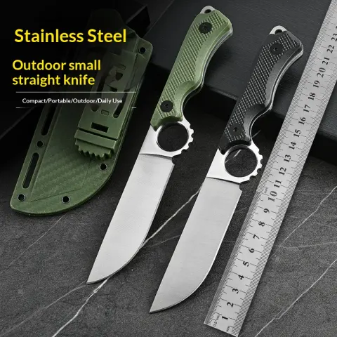 Outdoor Tactical Straight Bladed Multi Tool Survival Knife