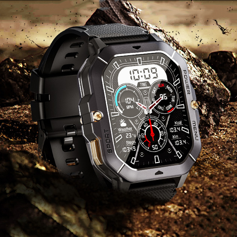 C28 Smartwatch Outdoor Three-Proof Sports Watch