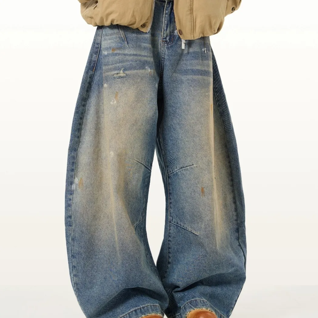 Retro Distressed Scythe Jeans