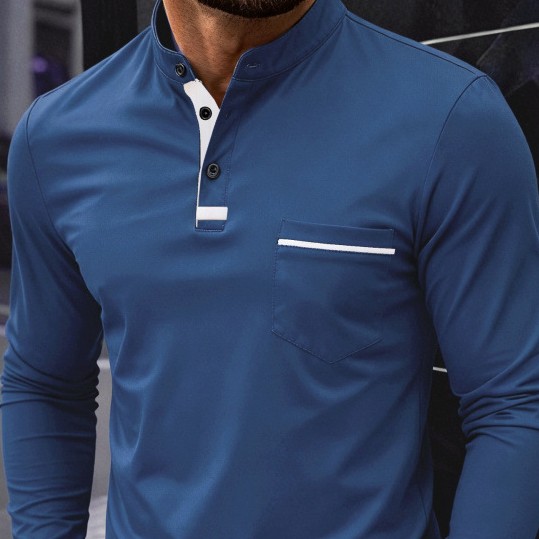 Mens Lightweight Comfortable Casual Polo Shirt