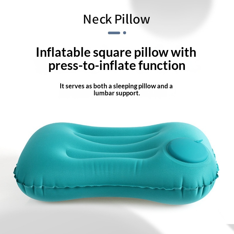 Portable Foldable Travel Compression Inflatable Pillow