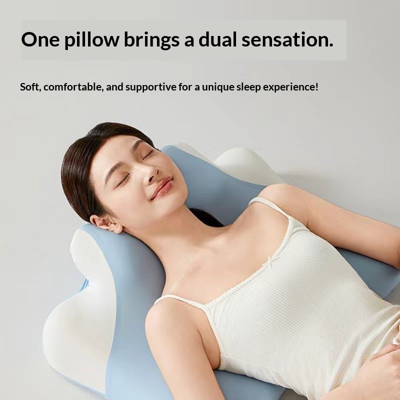 Oreiller nuque latéral mémoire de forme — Coussin cervical 1