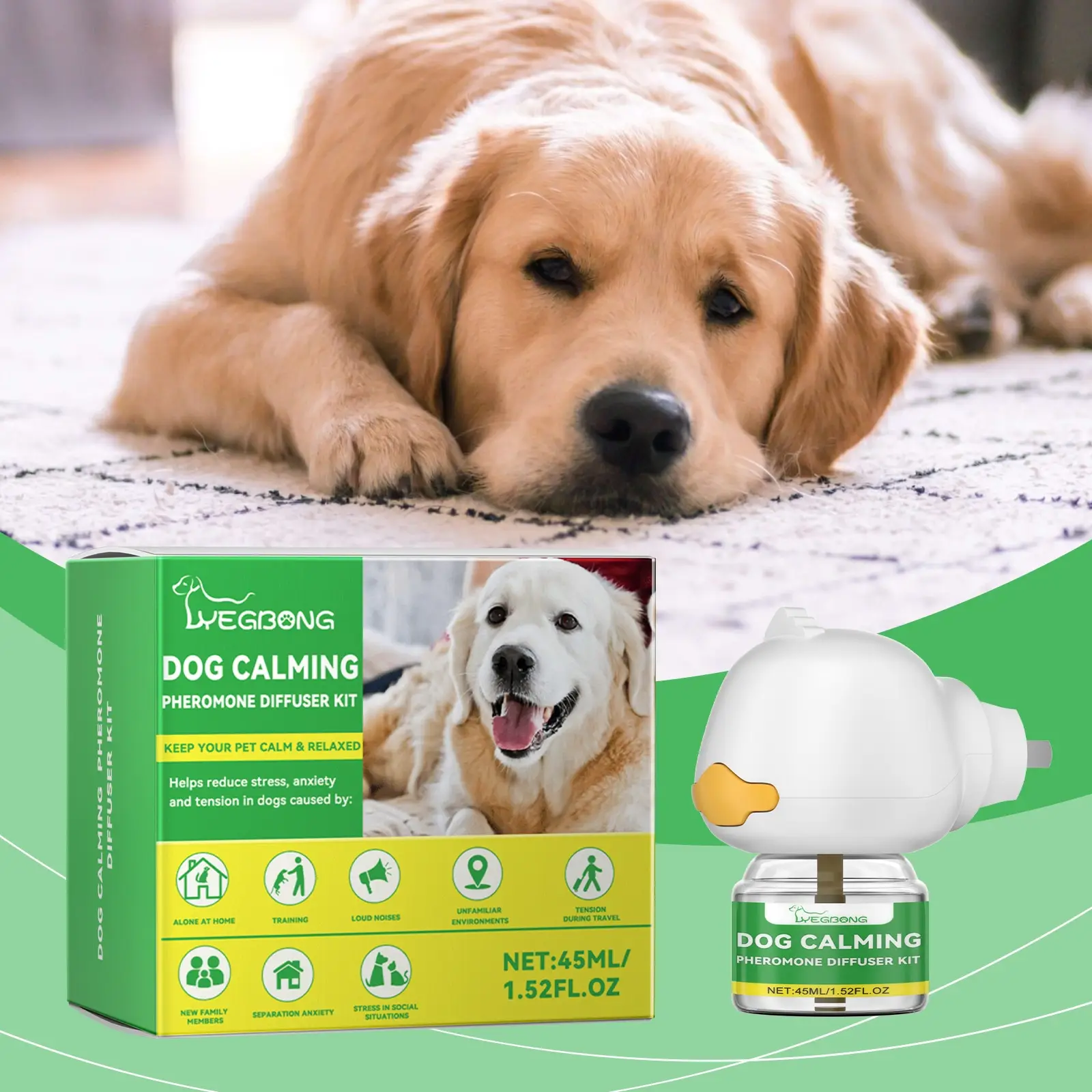 Anxiety-Relief Care Solution For Pets In New Environments
