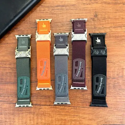 Quick-release Nylon Watch Strap with Magnetic Wristband