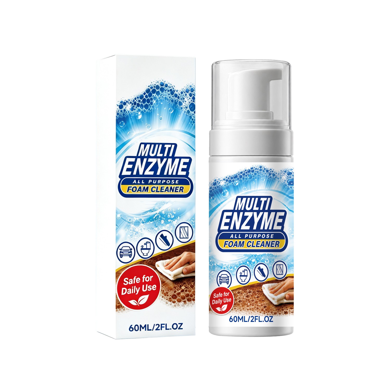 Multi Enzyme All Purpose Foam Cleaner