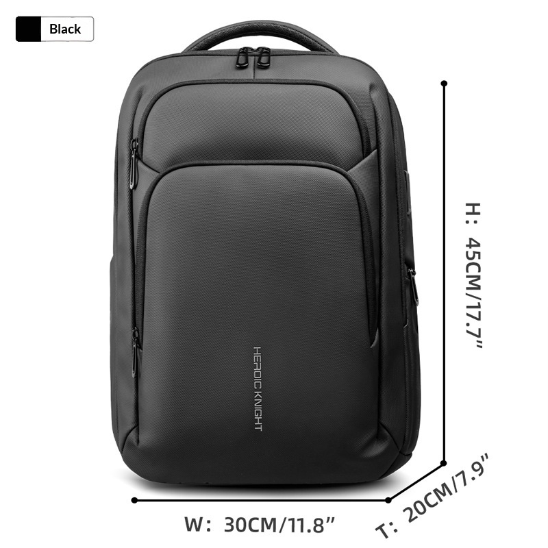 Mens High-Capacity Commuter Laptop Backpack