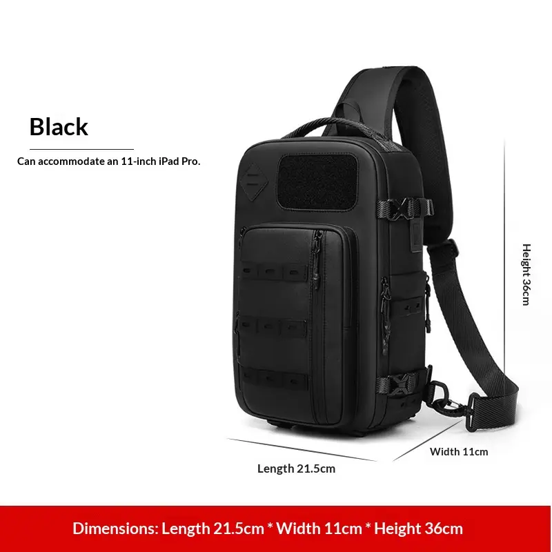 Tactical Chest Bag Men's Outdoor Waterproof Shoulder Bag