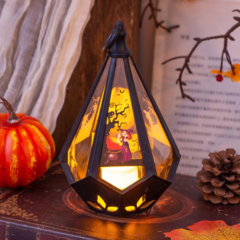 Halloween Pumpkin Lantern Night Light - Kids Props