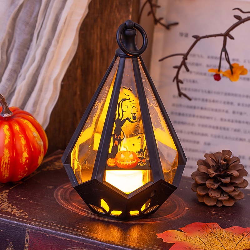 Halloween Pumpkin Lantern Night Light - Kids Props