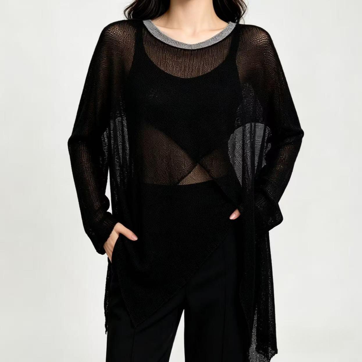 Summer Thin Cardigan Loose-fitting Top