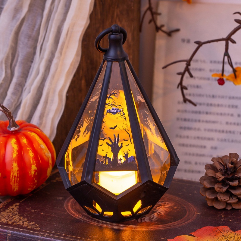 Halloween Pumpkin Lantern Night Light - Kids Props