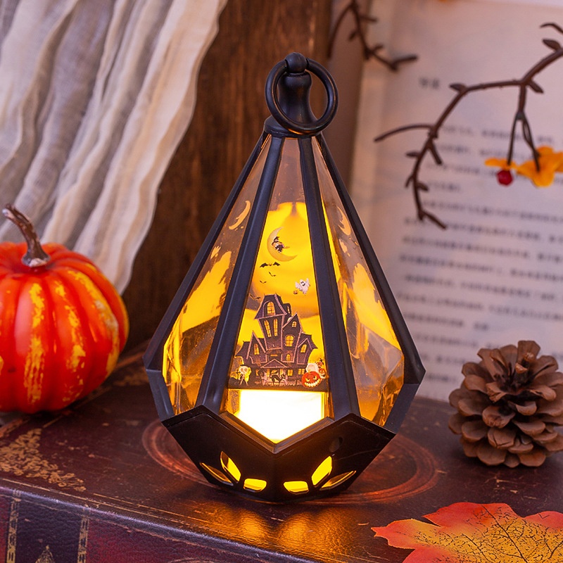 Halloween Pumpkin Lantern Night Light - Kids Props