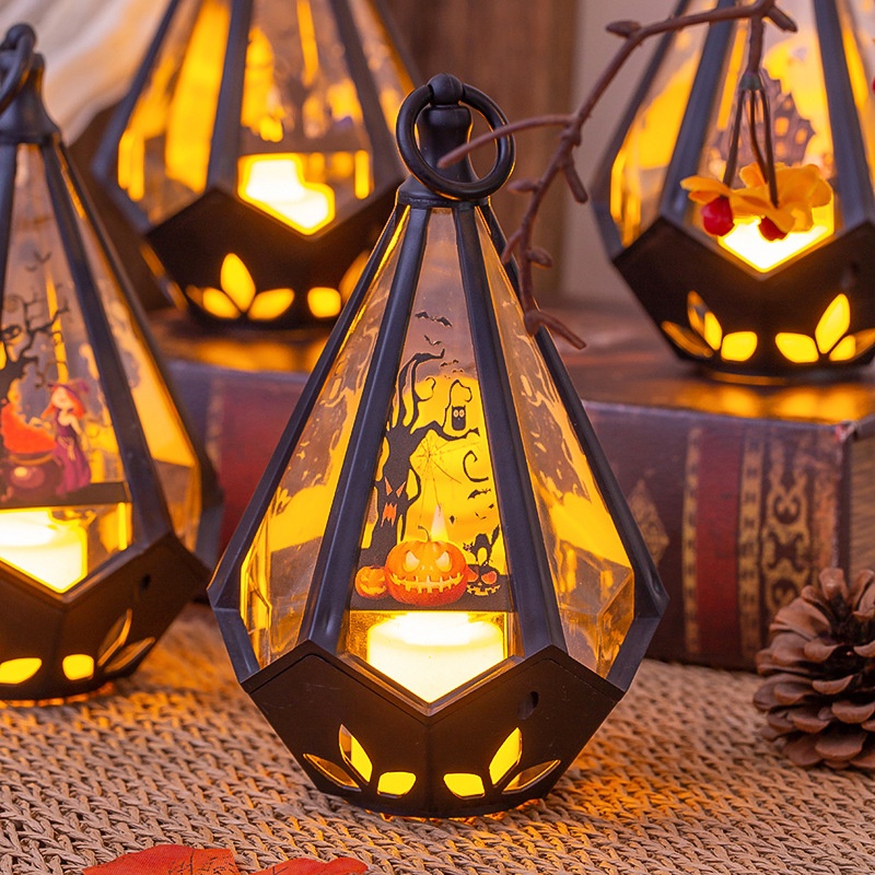Halloween Pumpkin Lantern Night Light - Kids Props