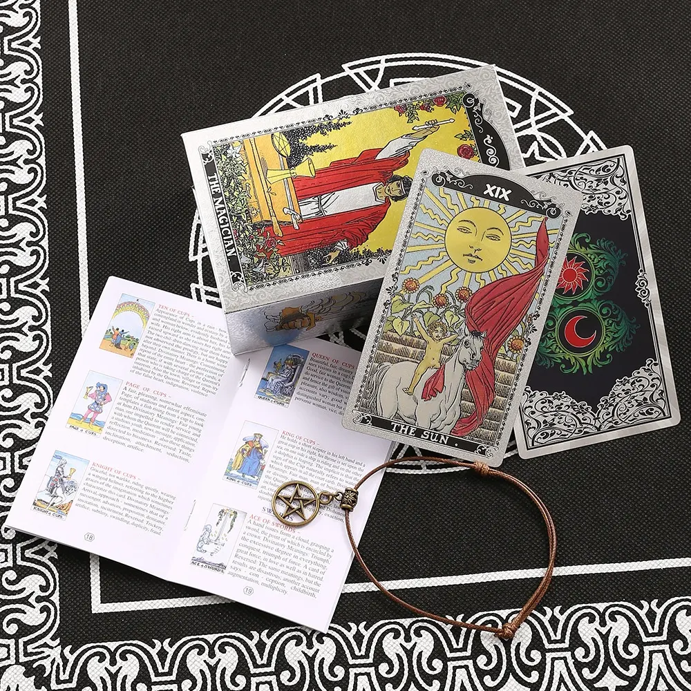 Plastic Tarot Cards 78 Classic Rider-Waite Deck