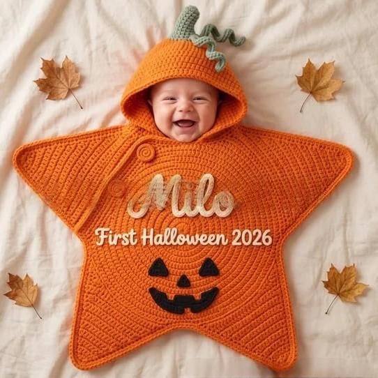 Fashionable And Unique Starfish Baby Outfit With Stars