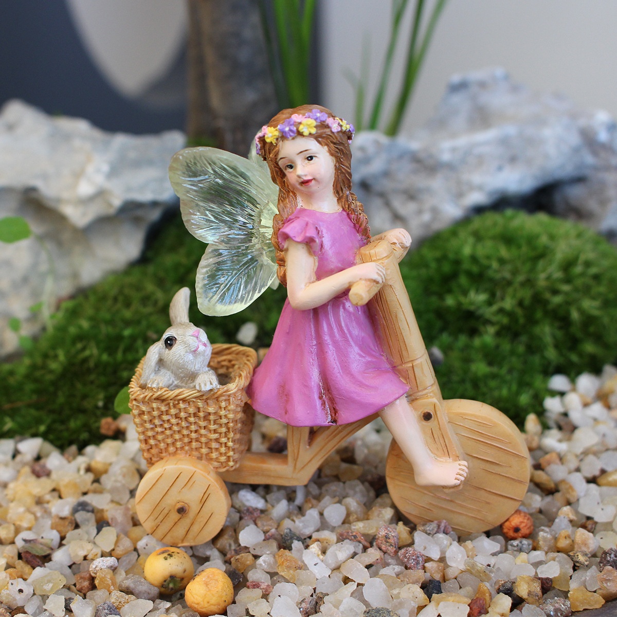 Resin Fairy Figurine Set of 2, picture 6 of 6