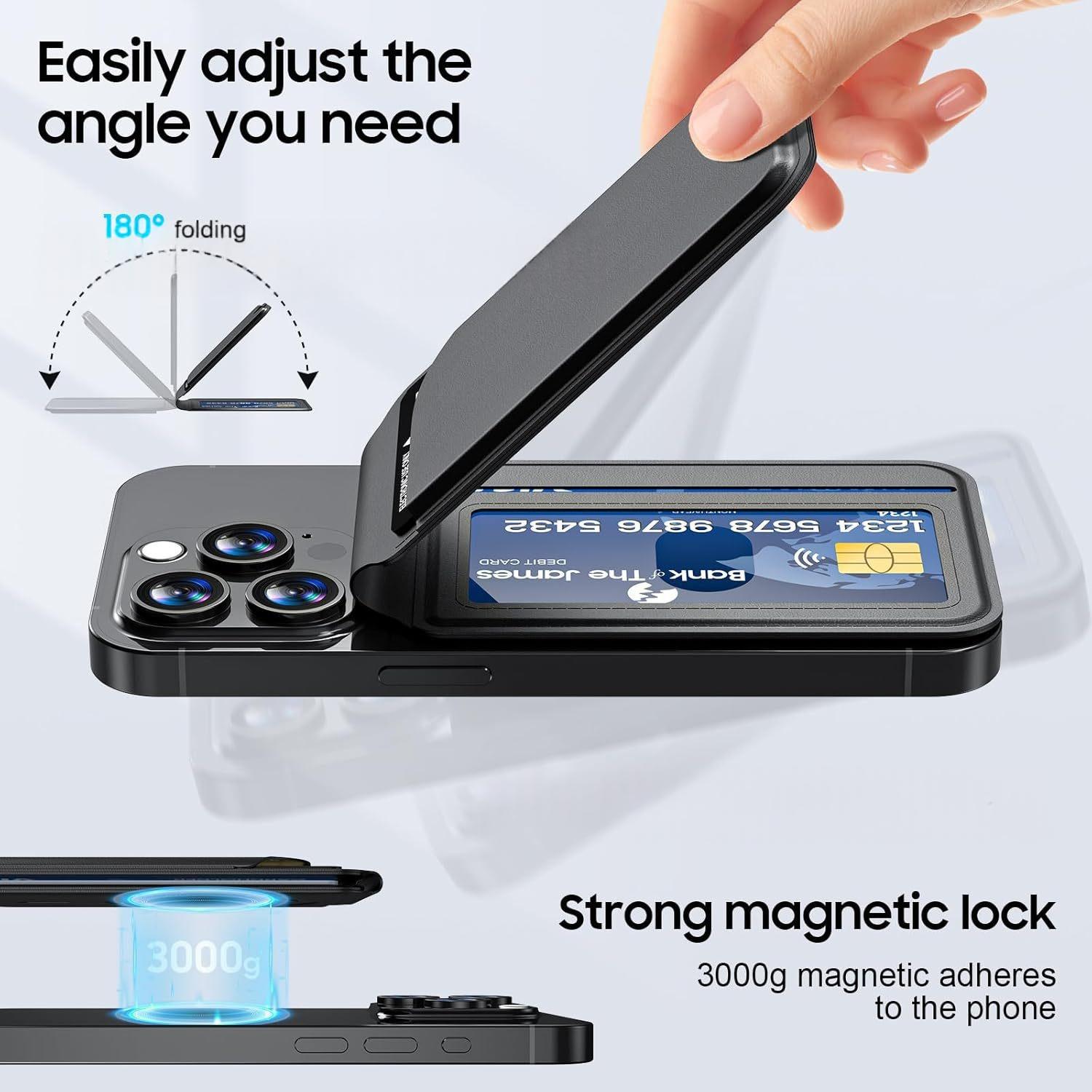 Foldable Phone Holder That Supports 180-degree Free-angle Positioning