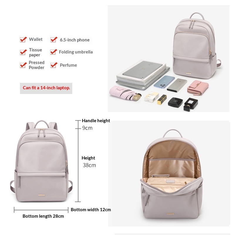 Fashionable Minimalist High-capacity Backpack