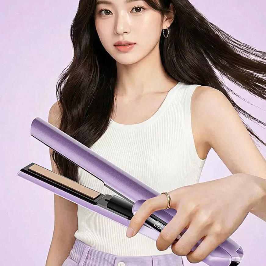 Wireless Straightening And Curling Comb